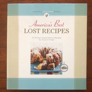 America’s Best Lost Recipes Cookbook